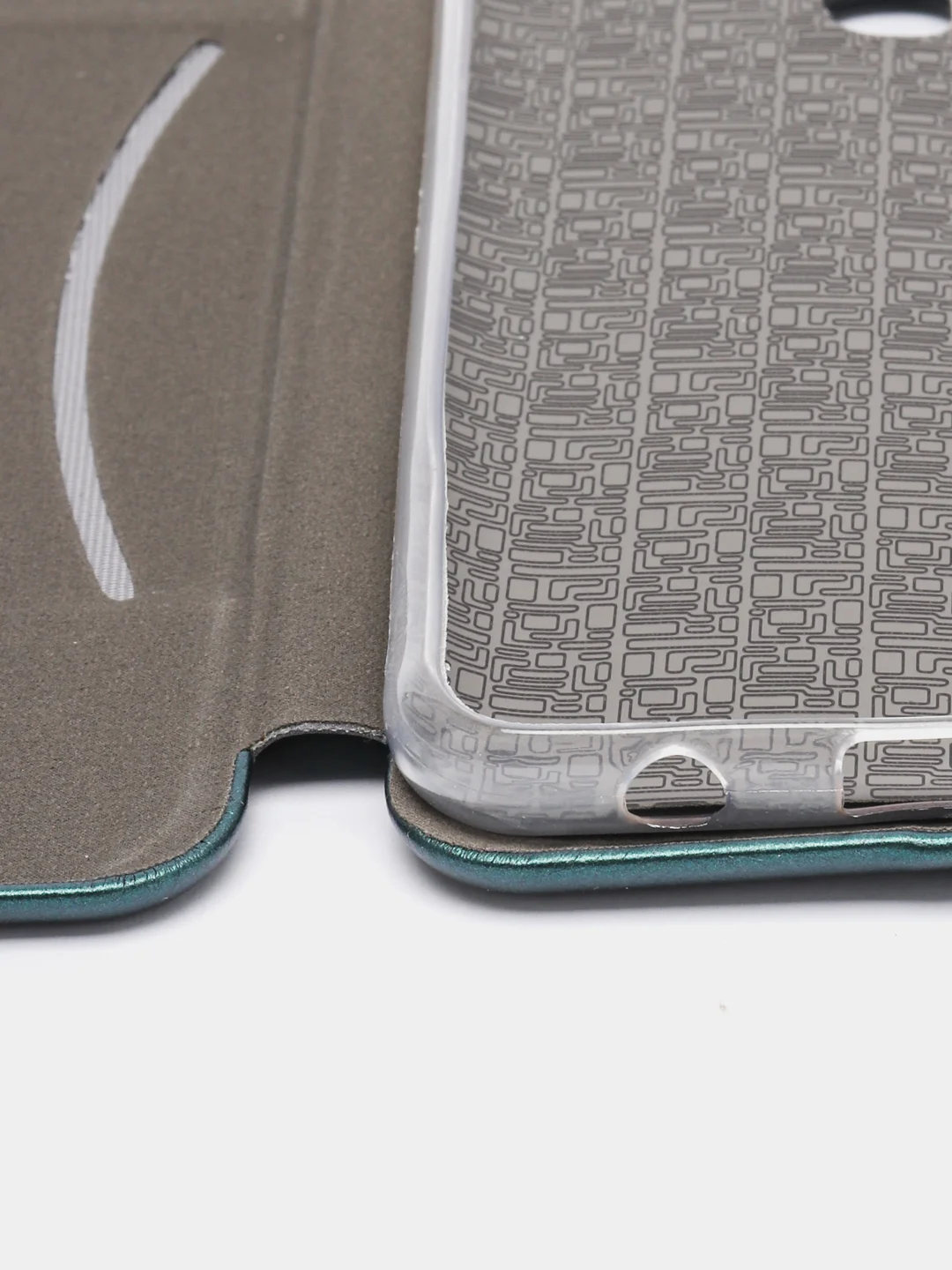 Зеленый чехол книжка для Samsung M31, Самсунг М31