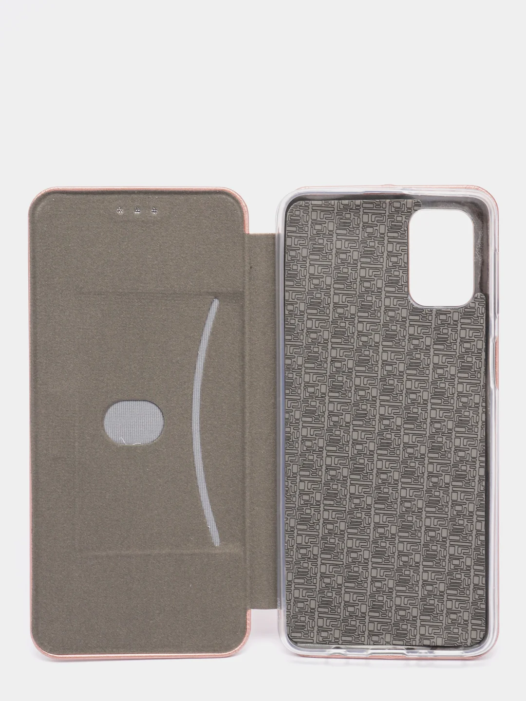 Золотой чехол книжка для Samsung Galaxy M31s, Самсунг М31s