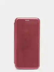 Бордовый чехол книжка Xiaomi Redmi Note 9S, Note 9 Pro, Редми Ноут 9 Про