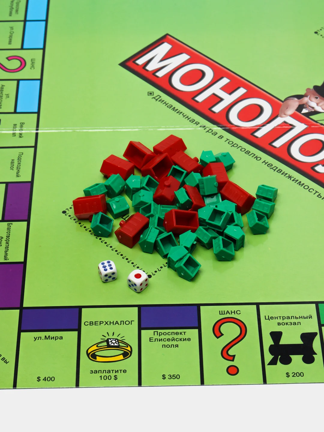 Настольная игра Монополия (MONOPOLY). Классическая. Полностью на русском языке.