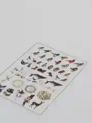 Горчичный стикеры для изготовления аксессуаров из эпоксидной смолы