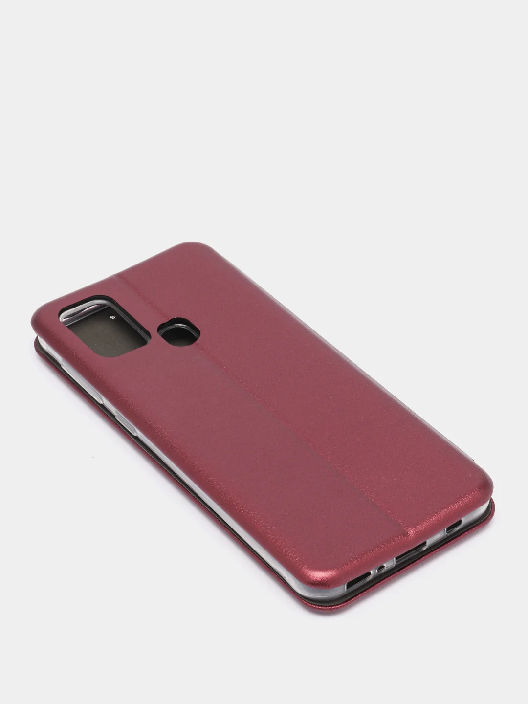 Бордовый чехол книжка для Samsung M31, Самсунг М31