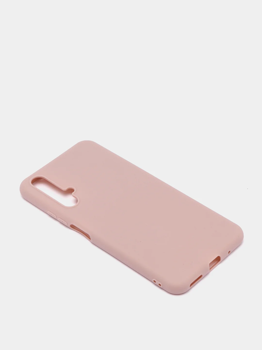 Бежевый чехол Honor 20 / Huawei Nova 5T / Хонор 20 / Хуавей Нова 5Т силиконовый цветной матовый