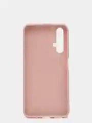 Бежевый чехол Honor 20 / Huawei Nova 5T / Хонор 20 / Хуавей Нова 5Т силиконовый цветной матовый