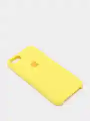Лимонный чехол Silicone Case для iPhone 7, 8, SE 2020, с открытым низом