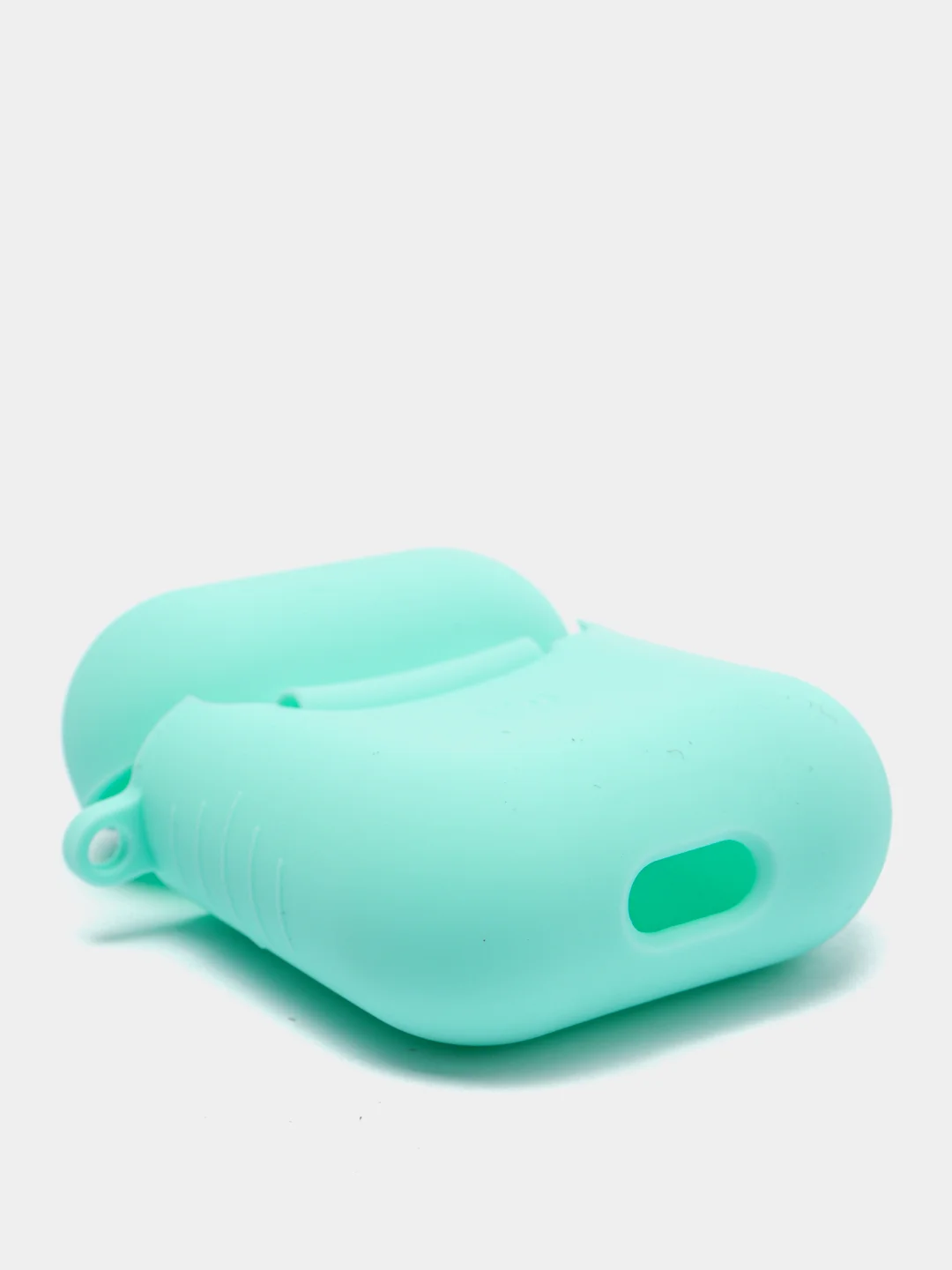 Бирюзовый чехол силиконовый для Airpods 1/2