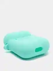 Бирюзовый чехол силиконовый для Airpods 1/2