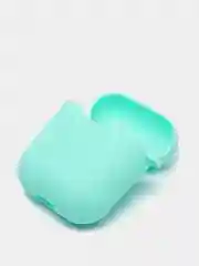 Бирюзовый чехол силиконовый для Airpods 1/2