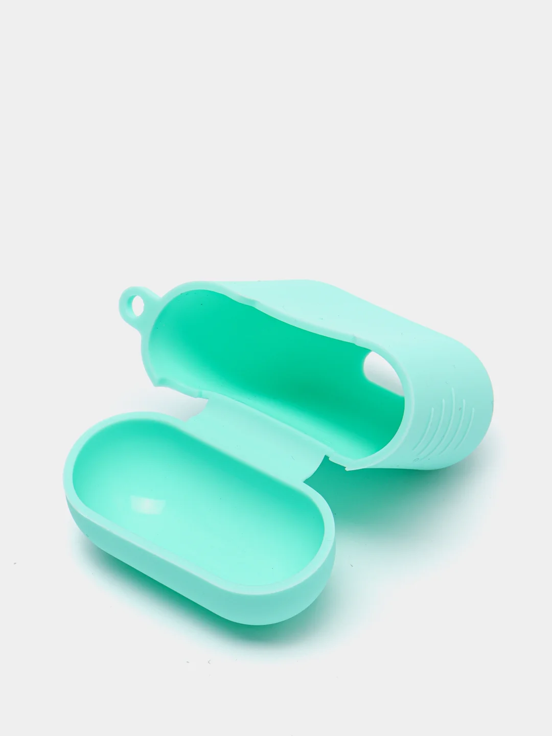 Бирюзовый чехол силиконовый для Airpods 1/2