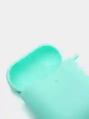 Бирюзовый чехол силиконовый для Airpods 1/2
