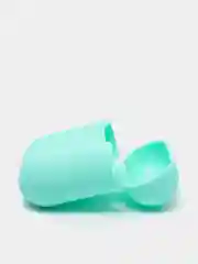 Бирюзовый чехол силиконовый для Airpods 1/2