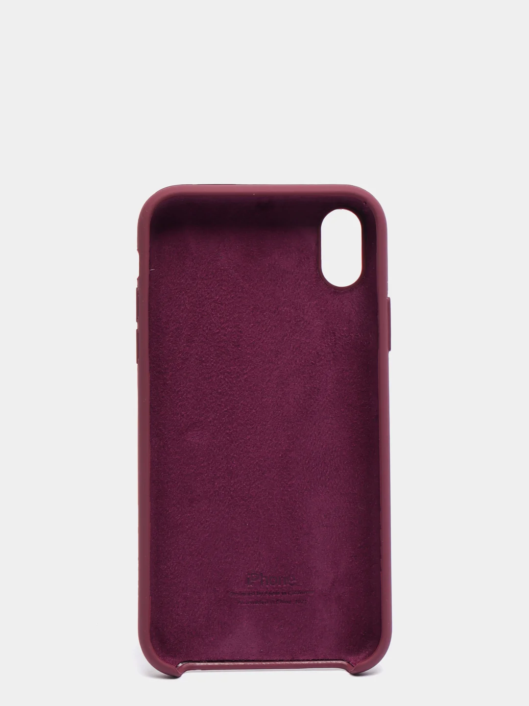 Багровый чехол силиконовый для iPhone  Silicone 7/8/,7/8 Plus,X/ XS,XS Max,XR,11,11 Pro,11 Pro Max