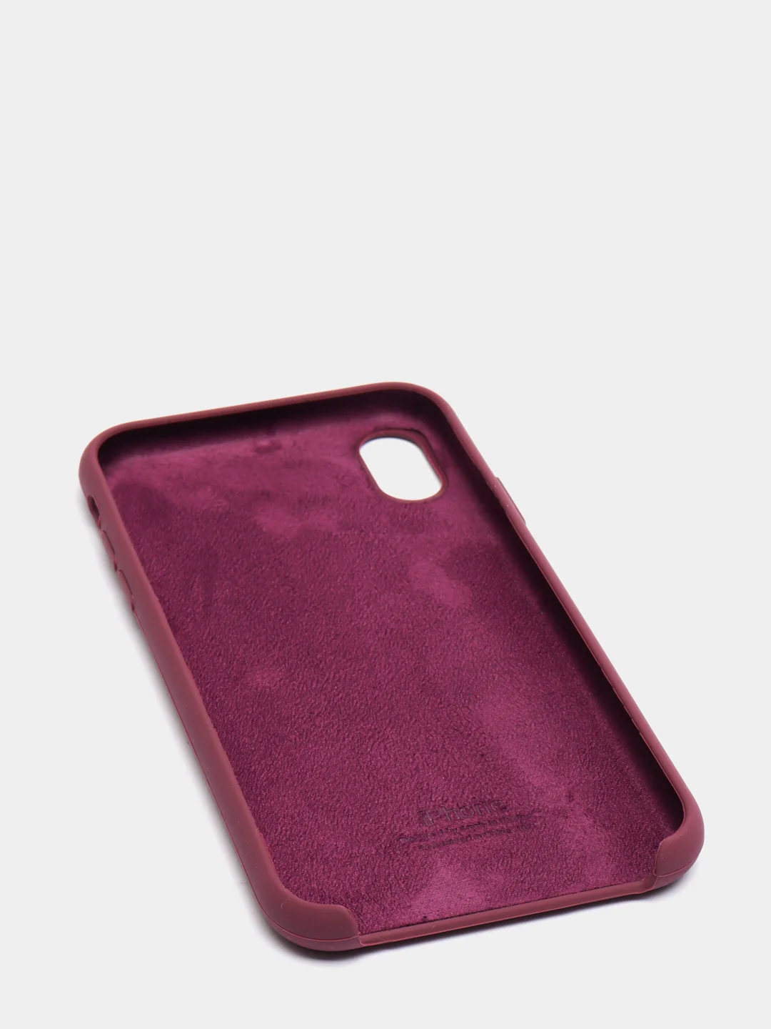 Багровый чехол силиконовый для iPhone  Silicone 7/8/,7/8 Plus,X/ XS,XS Max,XR,11,11 Pro,11 Pro Max