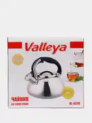 Чайник нержавеющий Valleya VL6510, зеркальный, 3,0 л