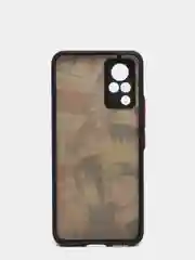 Бежевый чехол с ярким рисунком/принтом на Vivo V21 (Виво В21)
