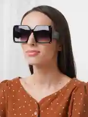 Черный очки солнцезащитные женские