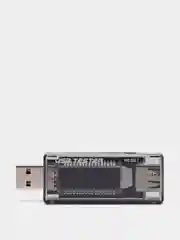 USB тестер измеритель силы тока 3А, напряжения 20В, емкости 99999mAh. Вольтметр, амперметр