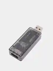 USB тестер измеритель силы тока 3А, напряжения 20В, емкости 99999mAh. Вольтметр, амперметр