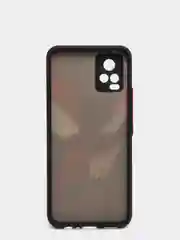 Черный чехол с ярким рисунком/принтом на Vivo V20 (Виво В20)