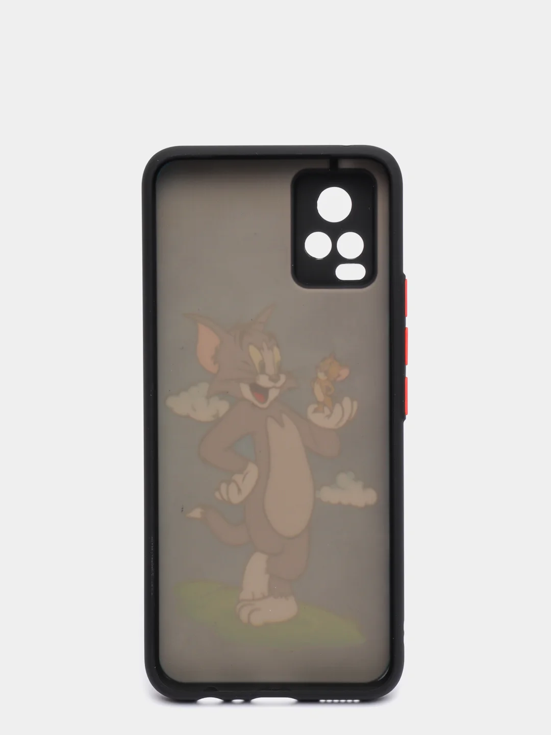 Синий чехол с ярким рисунком/принтом на Vivo V20 (Виво В20)