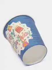 Набор бумажных стаканов, 6 шт, 200 мл "Happy Birthday" (С Днем Рождения)