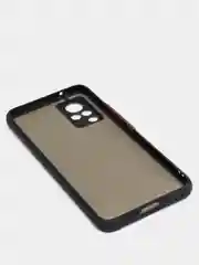 Коричневый чехол с ярким рисунком/принтом на Vivo V21 (Виво В21)