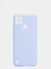 Светло-синий чехол для Realme C21Y цветной матовый