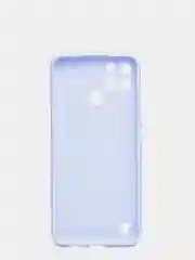 Светло-синий чехол для Realme C21Y цветной матовый