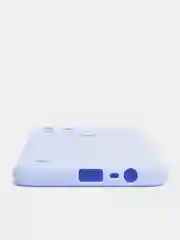 Светло-синий чехол для Realme C21Y цветной матовый