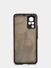 Бордовый чехол с ярким рисунком/принтом на Vivo V21 (Виво В21)