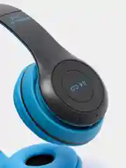 Синий беспроводные блютуз наушники P47 Wireless