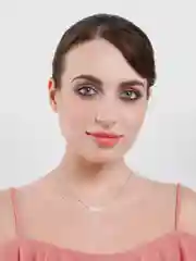 Серебряный ожерелье Мама