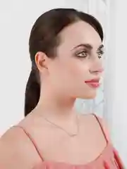 Серебряный ожерелье Мама