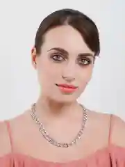 Серебряный цепочка ожерелье Link