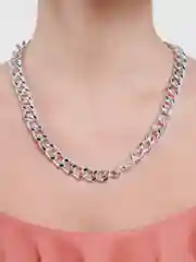 Серебряный цепочка ожерелье Link