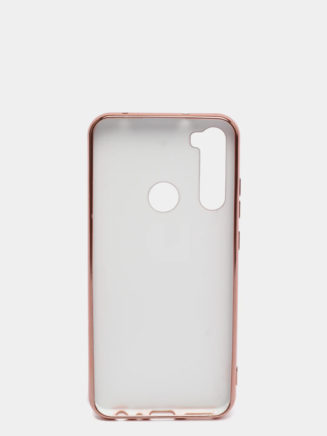 Конфетный чехол Xiaomi Redmi Note 8 2019/21 цветной, силиконовый, с глянцевой рамкой (Редми Нот 8)