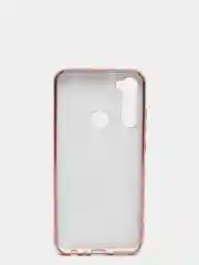 Конфетный чехол Xiaomi Redmi Note 8 2019/21 цветной, силиконовый, с глянцевой рамкой (Редми Нот 8)