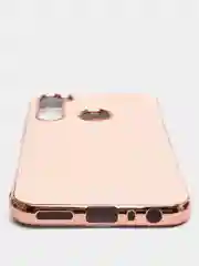 Конфетный чехол Xiaomi Redmi Note 8 2019/21 цветной, силиконовый, с глянцевой рамкой (Редми Нот 8)