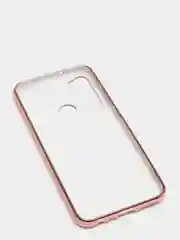 Конфетный чехол Xiaomi Redmi Note 8 2019/21 цветной, силиконовый, с глянцевой рамкой (Редми Нот 8)