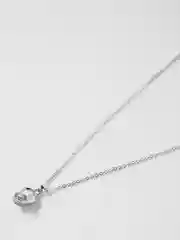 Серебряный подвеска женская с камнем