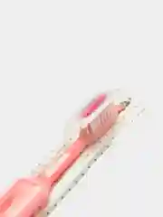Розовый щетка зубная жесткая, 15 см