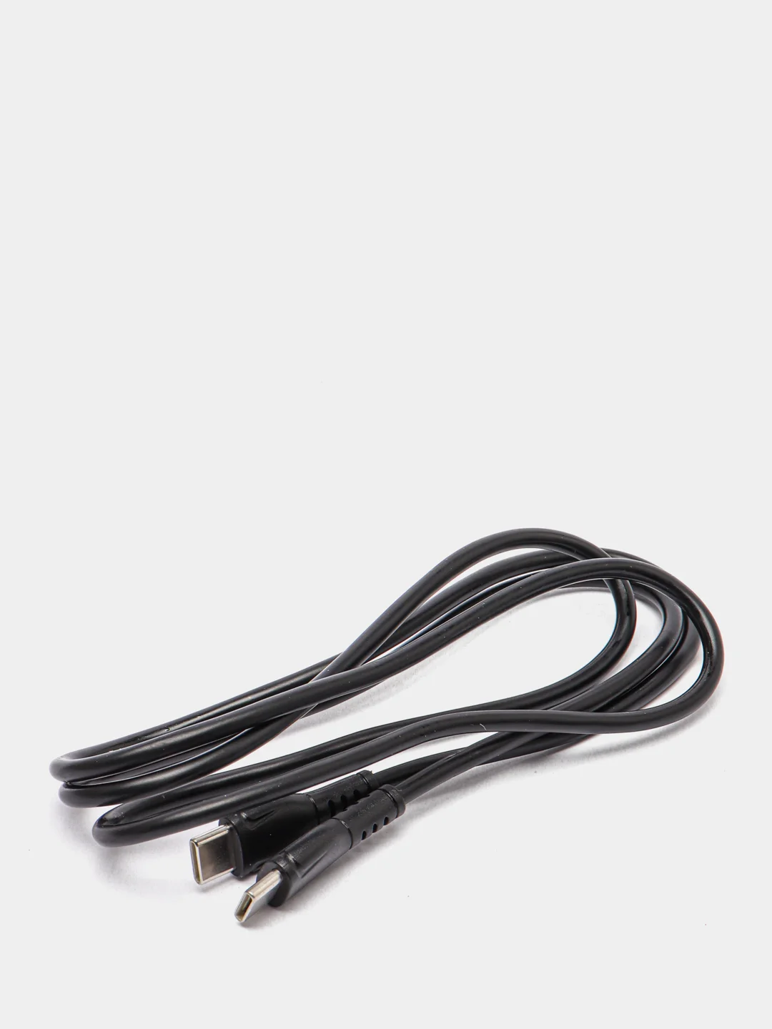 Черный кабель зарядный Borofone BX51 (3A, Type-C/Lightning, Type-C/Type-C для iPhone и Android)