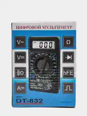 Мультиметр цифровой DT-832 с звуковой прозвонкой