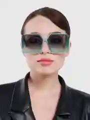 Бирюзовый очки солнцезащитные женские