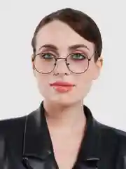 Черный очки, без диоптрий, имиджевые