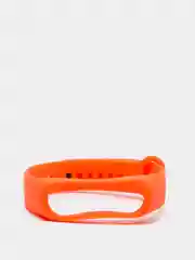 Оранжевый ремешок для Mi Band 4, Mi Band 3, силиконовый