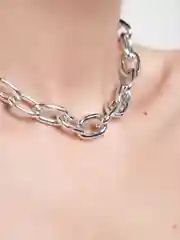 Цепь колье на шею крупная базовая
