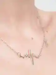 Серебряный подвеска "Сердцебиение"
