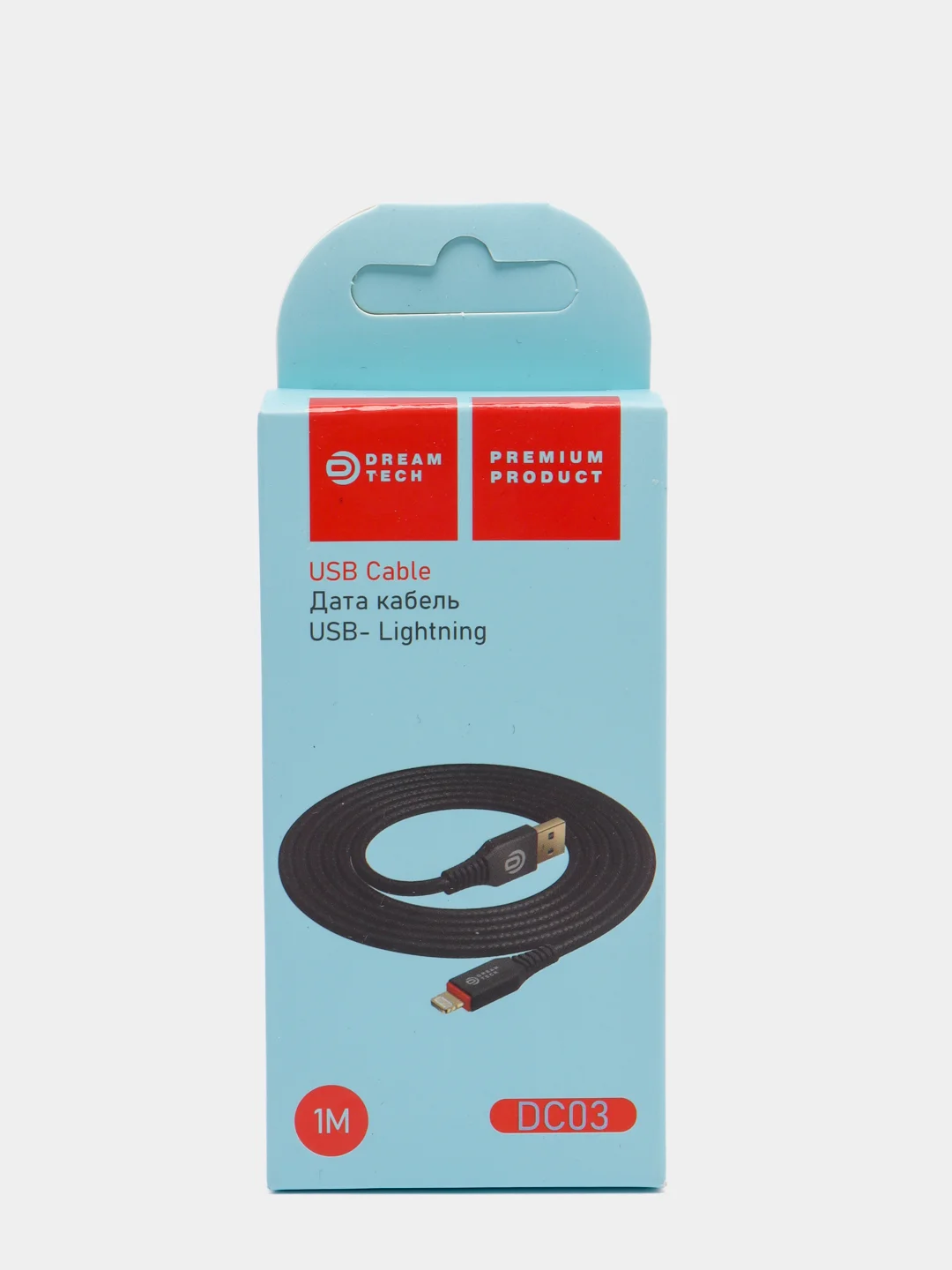 Черный кабель зарядный Dream DC03 до 2.4А, QC3.0 MicroUSB/Type-C/Lightning для iPhone и Android