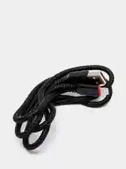 Черный кабель зарядный Dream DC03 до 2.4А, QC3.0 MicroUSB/Type-C/Lightning для iPhone и Android